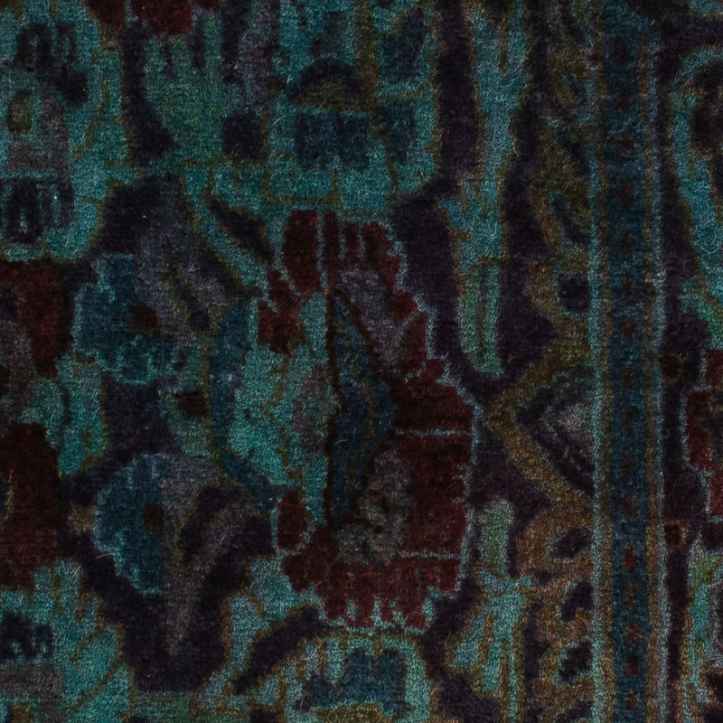 Tappeto Persero - Keshan - 117 x 65 cm - blu scuro