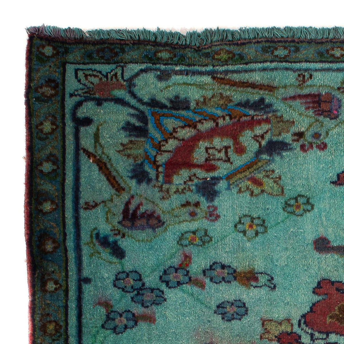 Tappeto Persero - Classico quadrato  - 105 x 104 cm - blu chiaro