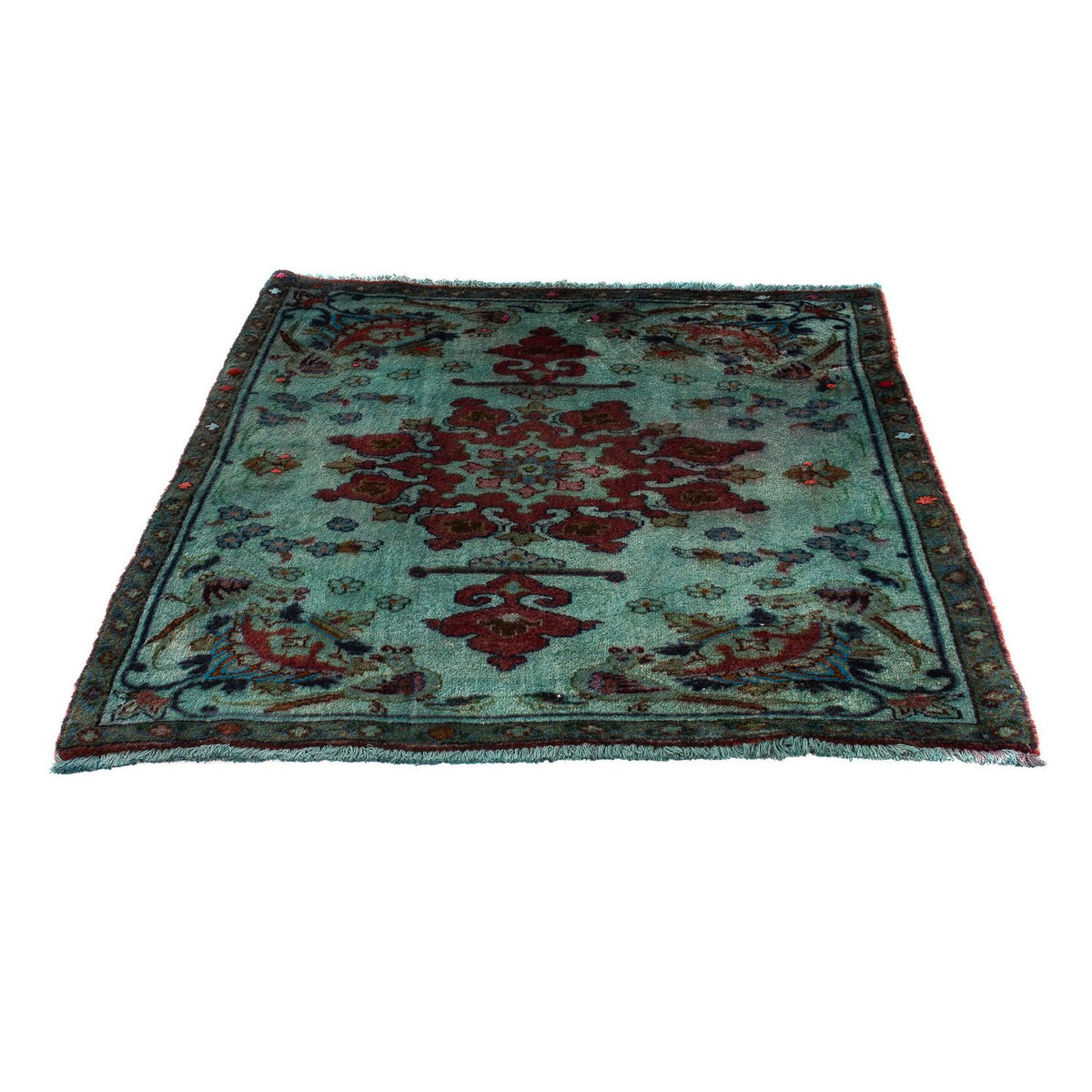 Tappeto Persero - Classico quadrato  - 105 x 104 cm - blu chiaro