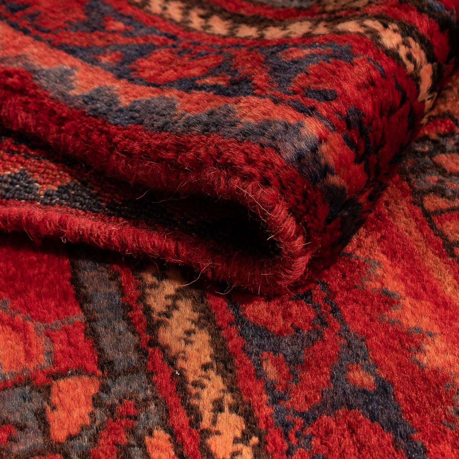 Tappeto Persero - Nomade - 132 x 95 cm - rosso scuro