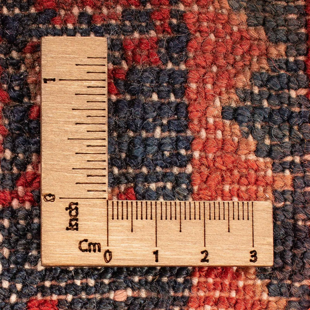 Tappeto Persero - Nomade - 132 x 95 cm - rosso scuro