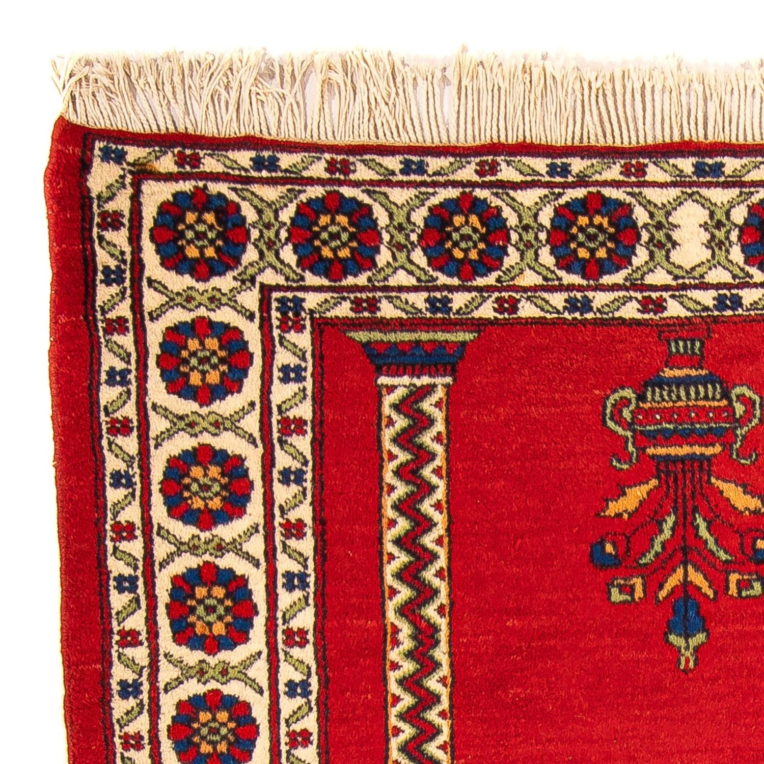 Tappeto afgano - Bukhara - 158 x 94 cm - rosso scuro