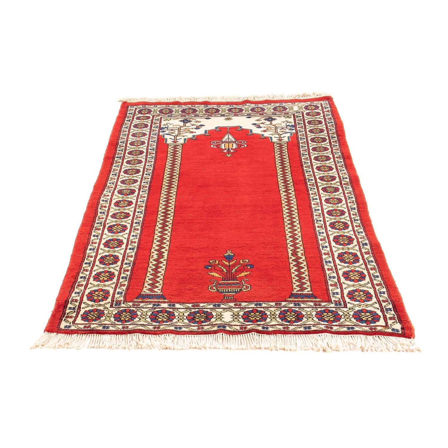 Tappeto afgano - Bukhara - 158 x 94 cm - rosso scuro