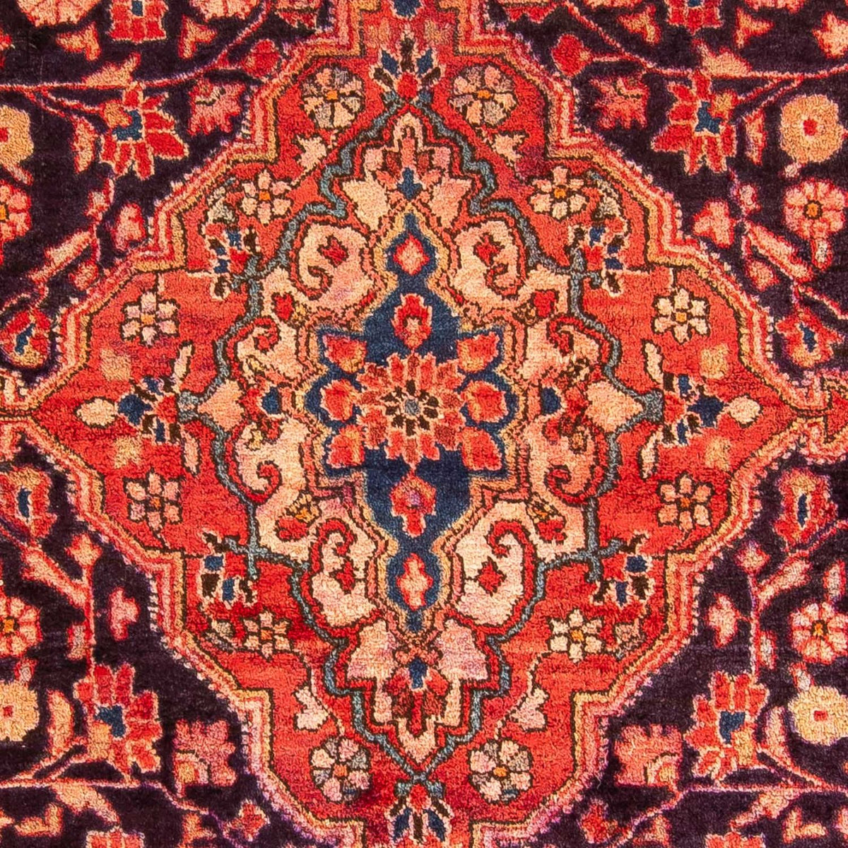 Tappeto Persero - Nomade - 214 x 137 cm - blu scuro