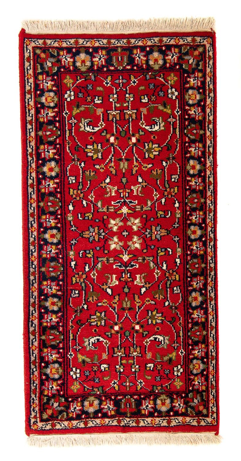 Tappeto orientale - Indo - 145 x 73 cm - rosso scuro