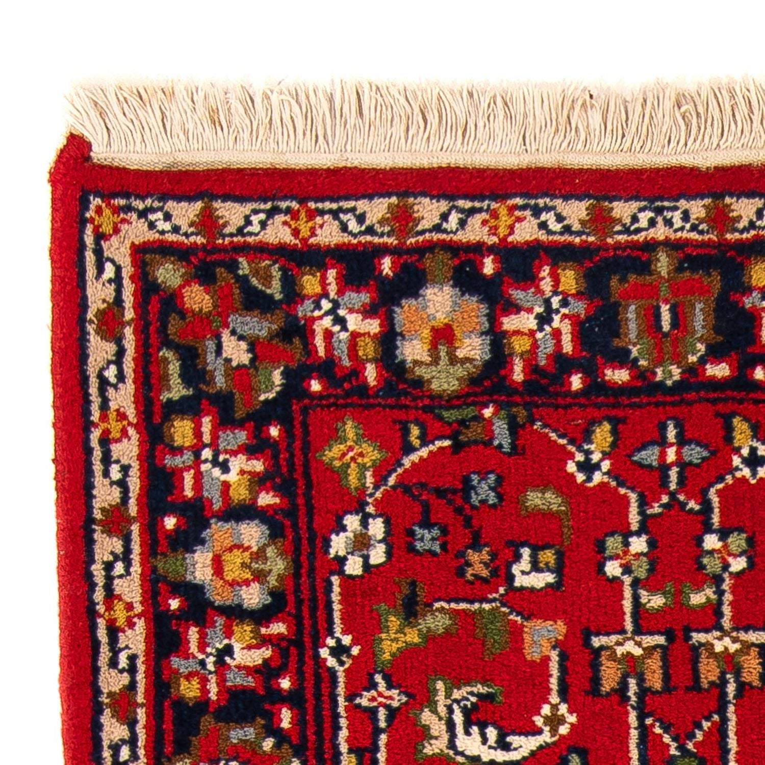 Tappeto orientale - Indo - 145 x 73 cm - rosso scuro