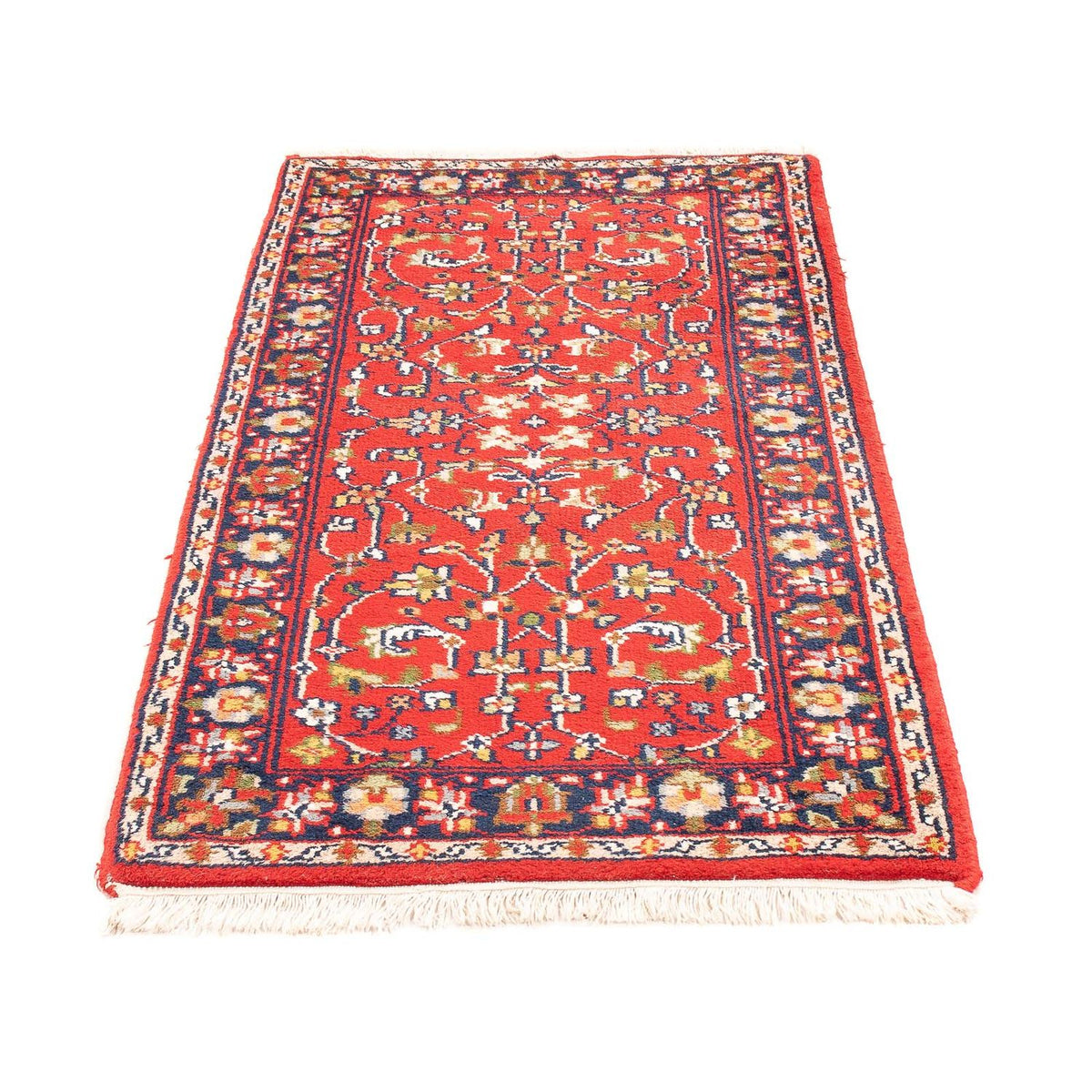 Tappeto orientale - Indo - 145 x 73 cm - rosso scuro