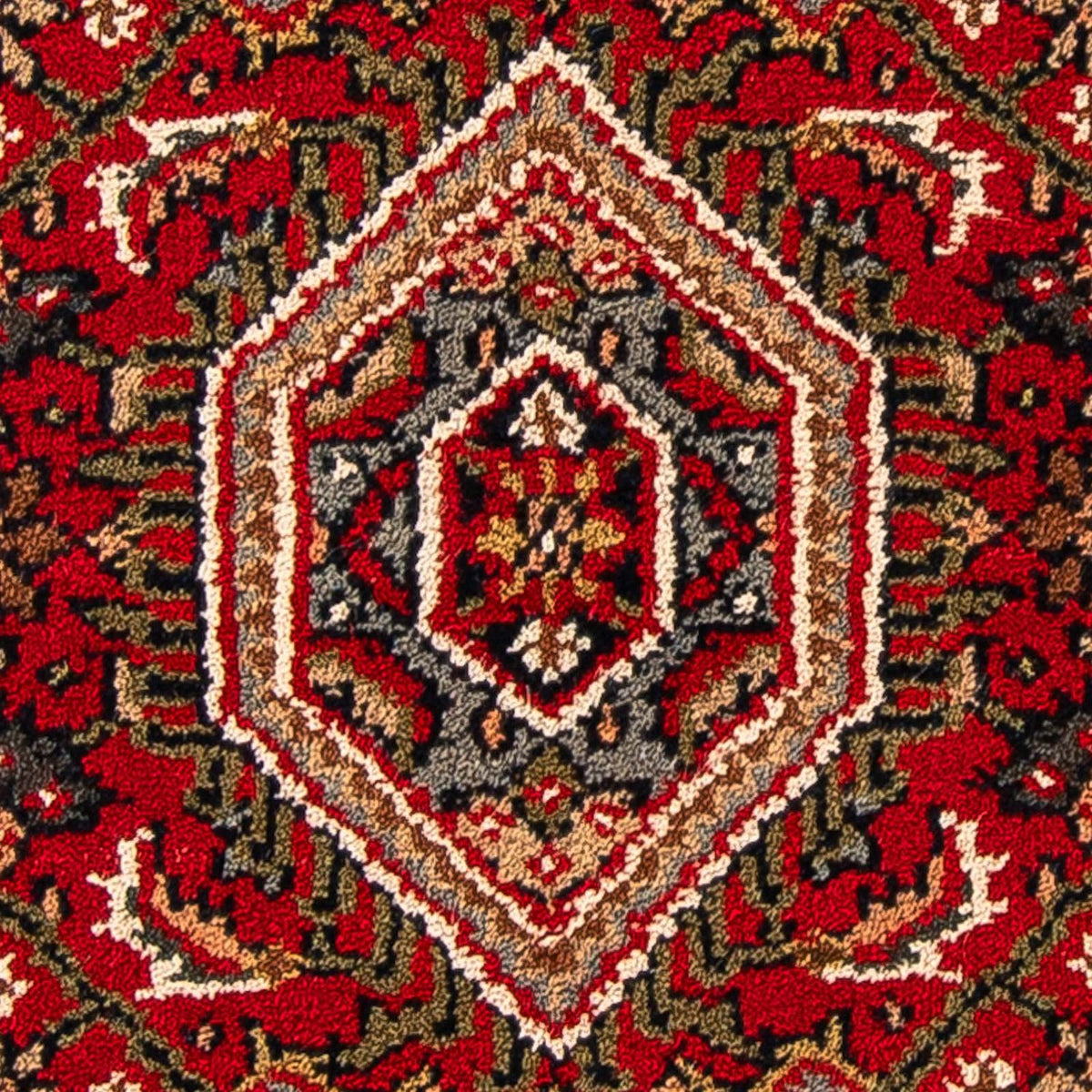 Tappeto orientale - Bidjar - Indo - 141 x 71 cm - rosso scuro