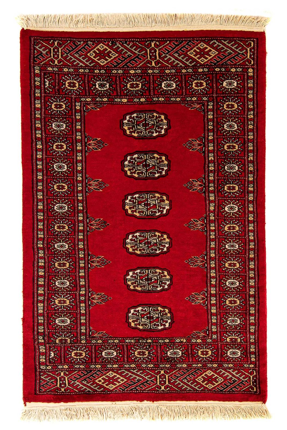 Tappeto Pakistani - 123 x 80 cm - rosso scuro