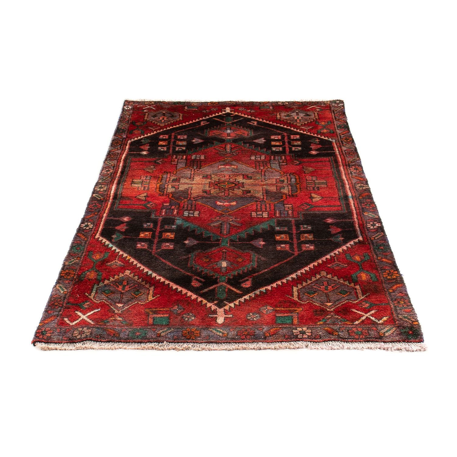 Tappeto Persero - Nomade - 177 x 108 cm - rosso scuro