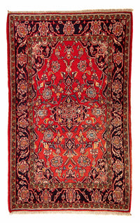 Tappeto Persero - Keshan - 205 x 125 cm - rosso