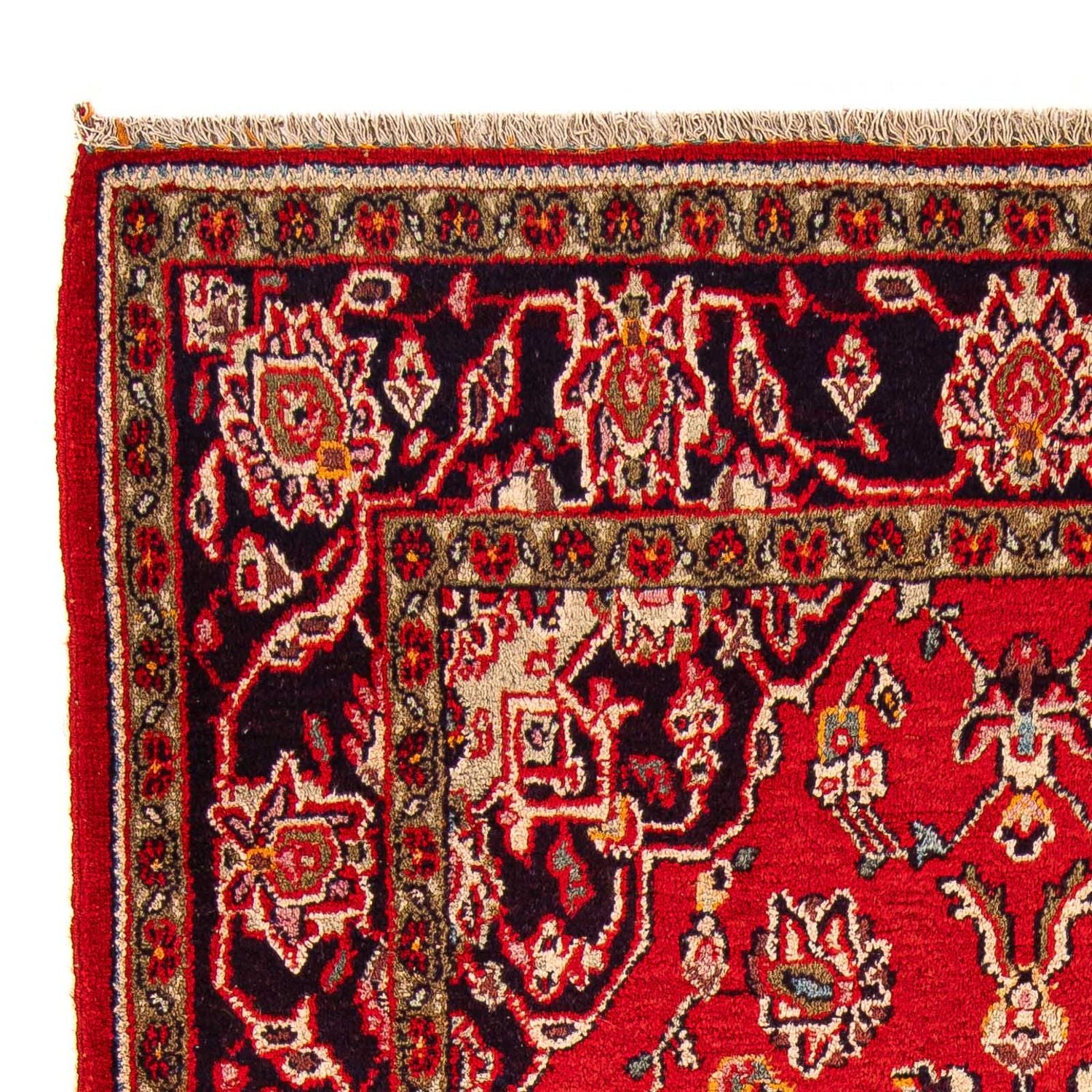 Tappeto Persero - Keshan - 205 x 125 cm - rosso