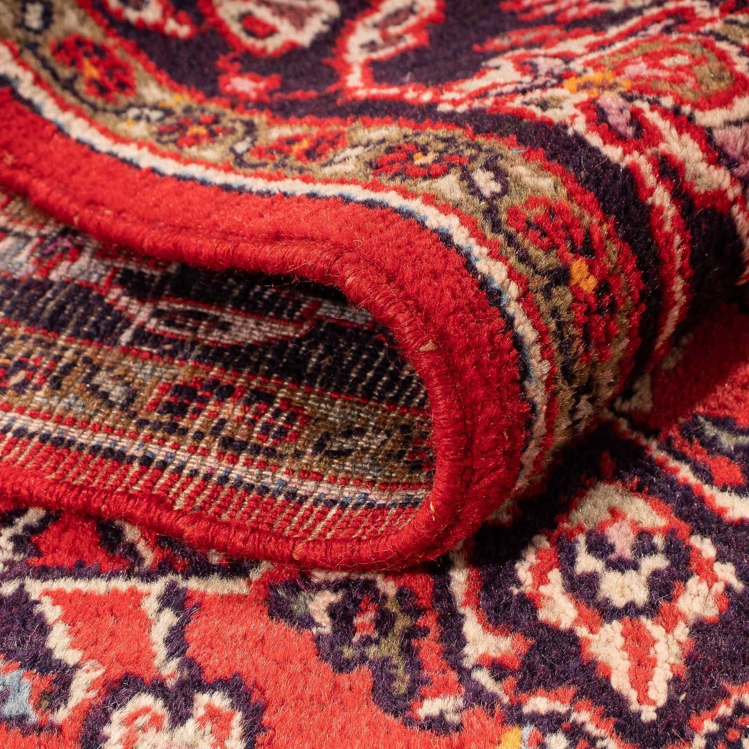 Tappeto Persero - Keshan - 205 x 125 cm - rosso