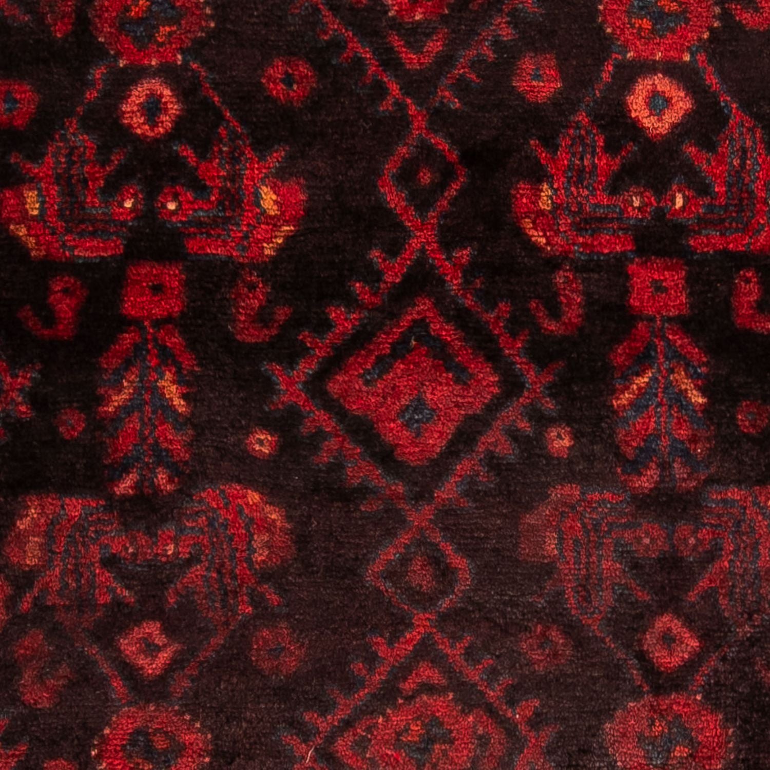 Tappeto Persero - Nomade - 170 x 109 cm - rosso scuro