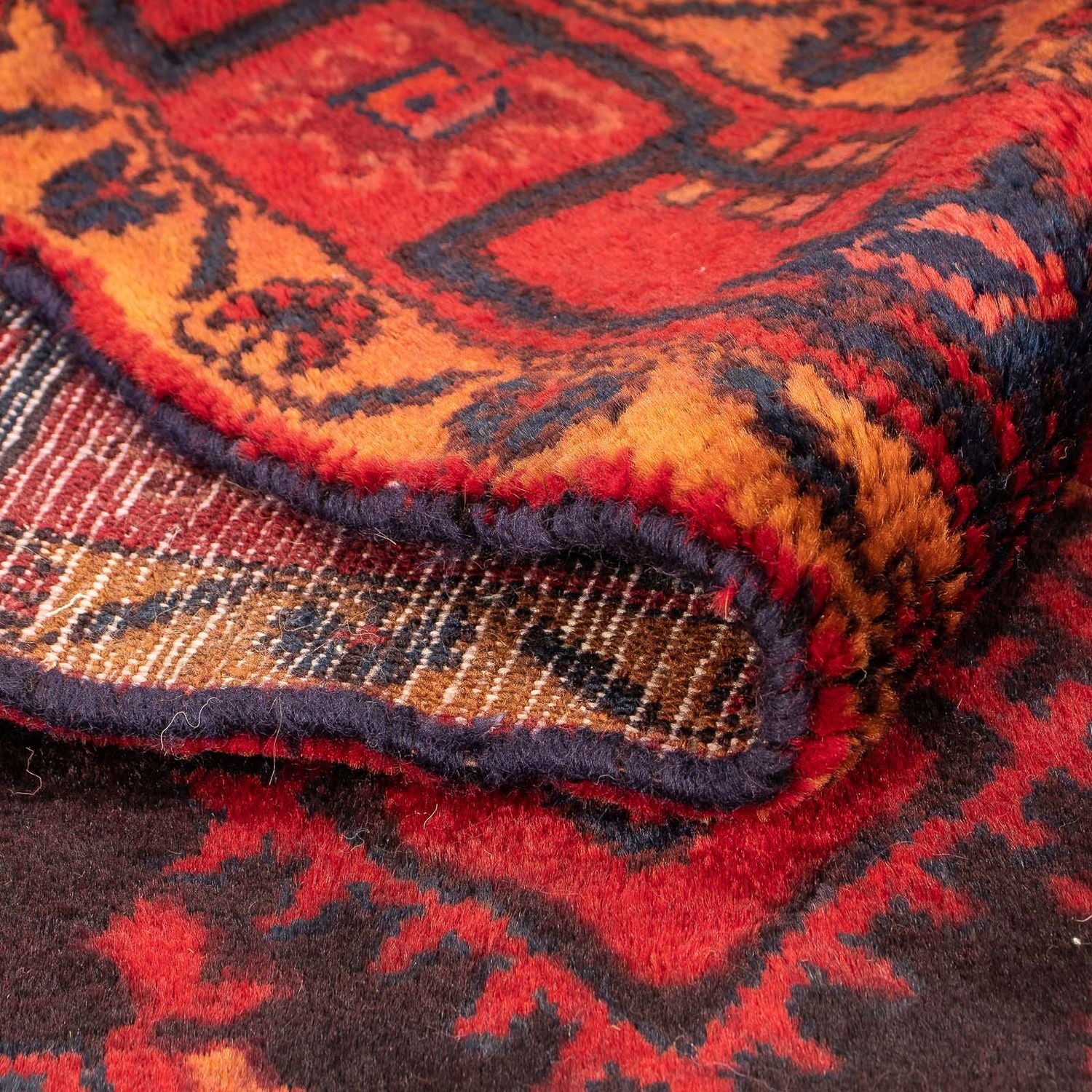 Tappeto Persero - Nomade - 170 x 109 cm - rosso scuro