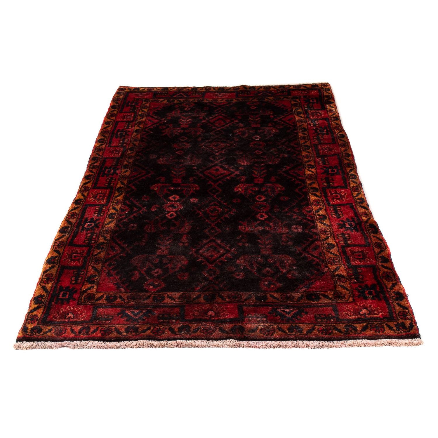 Tappeto Persero - Nomade - 170 x 109 cm - rosso scuro