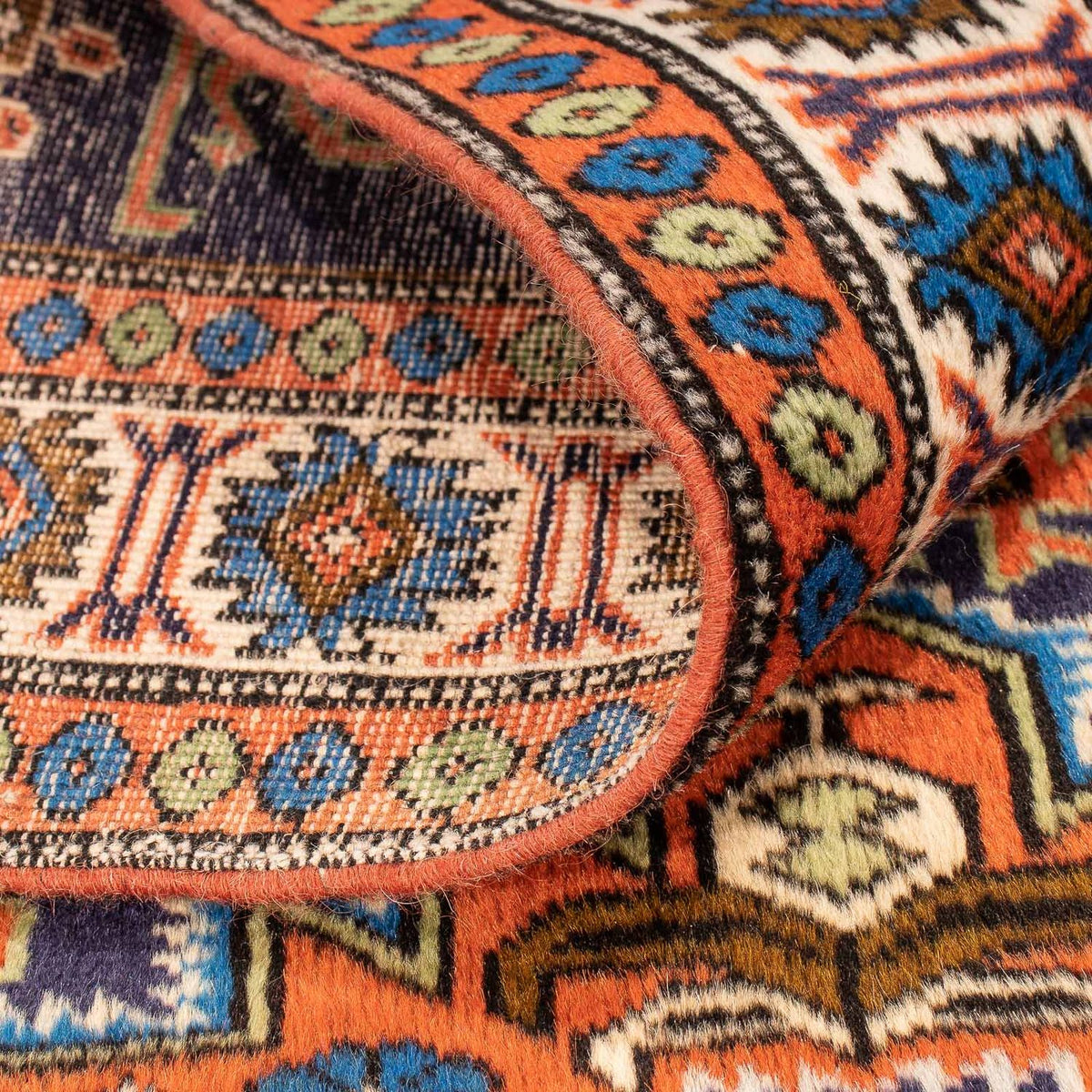 Tappeto Persero - Nomade - 170 x 112 cm - blu scuro