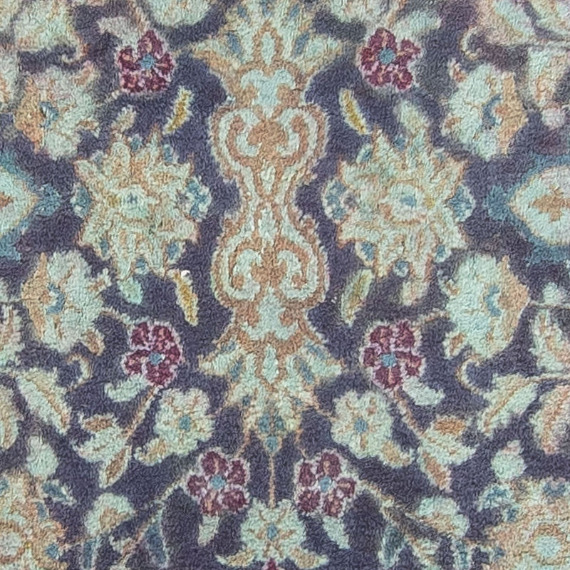Tappeto corsia Tappeto Persero - Nain - Reale - 290 x 92 cm - blu scuro