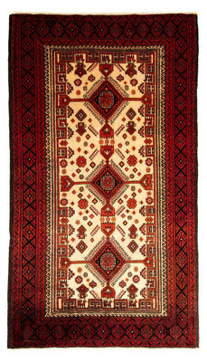 Tappeto Belutsch - 183 x 107 cm - rosso scuro