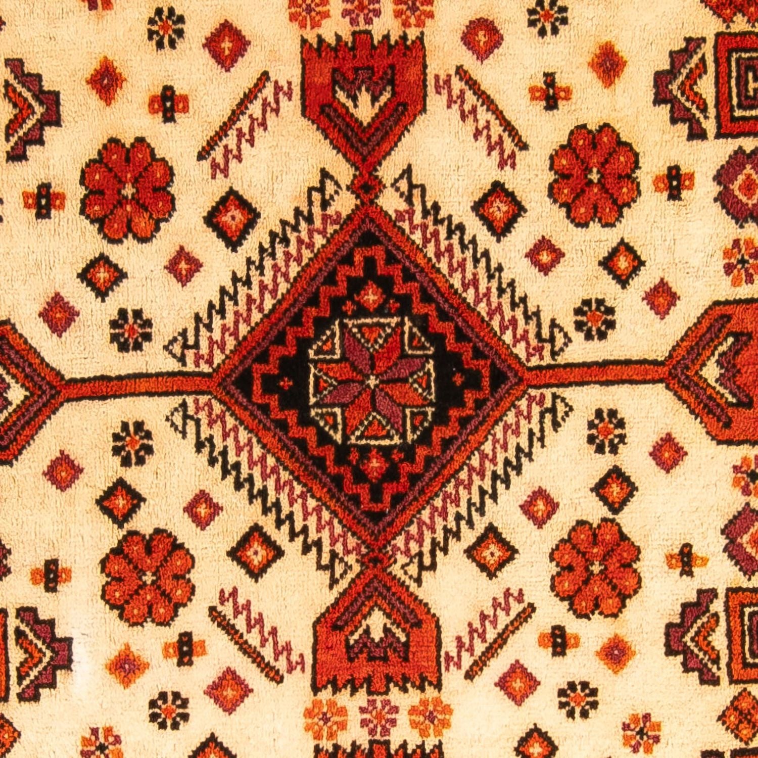 Tappeto Belutsch - 183 x 107 cm - rosso scuro