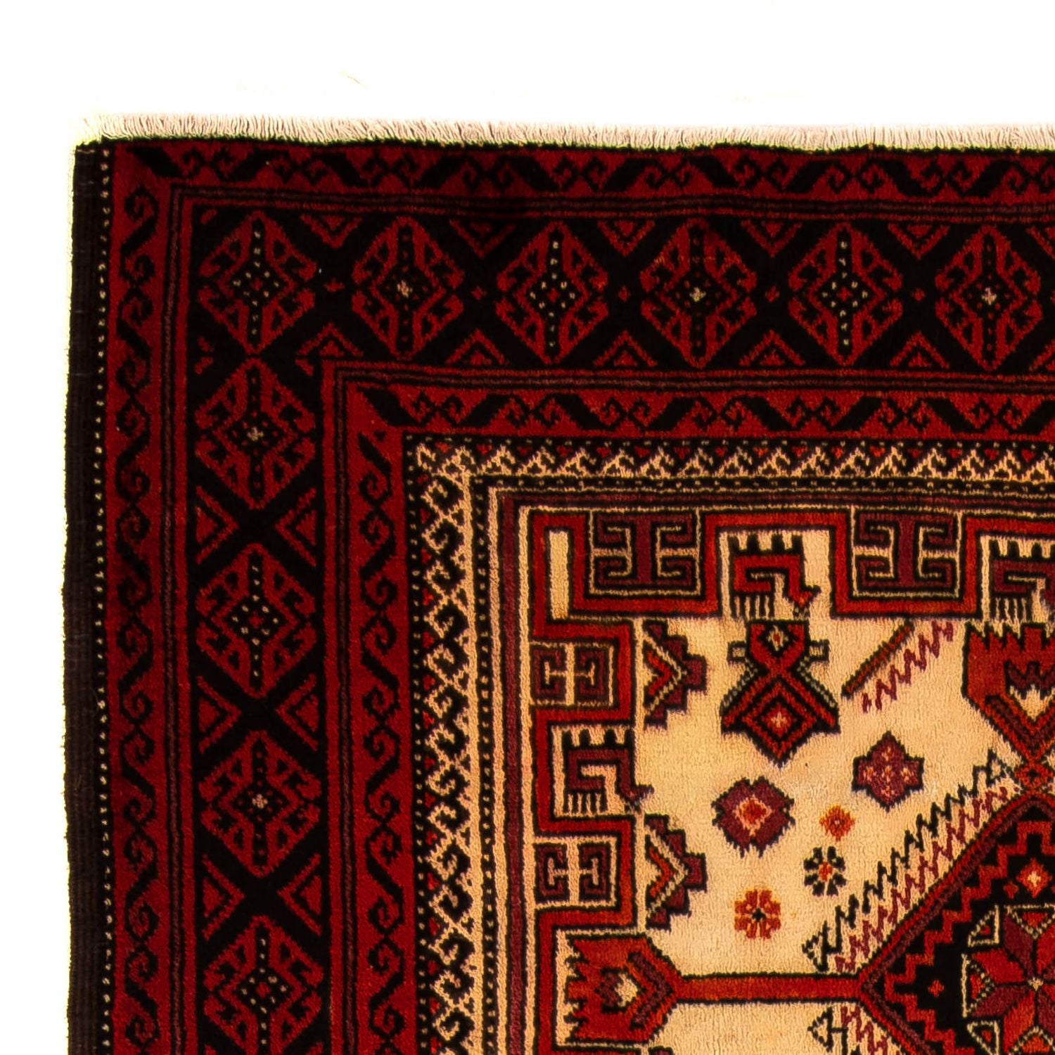 Tappeto Belutsch - 183 x 107 cm - rosso scuro