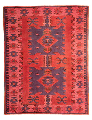Tappeto Persero - Classico - 190 x 150 cm - rosso chiaro