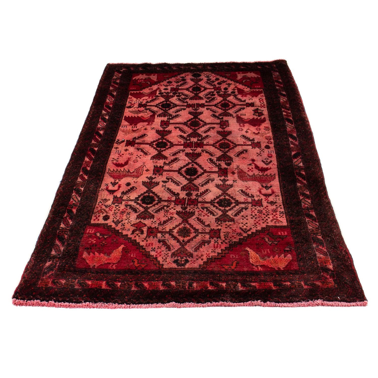 Tappeto Belutsch - 190 x 100 cm - rosso chiaro