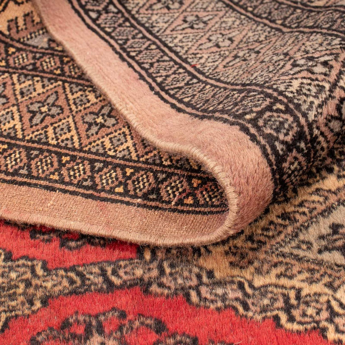 Tappeto Pakistani - 150 x 96 cm - rosso scuro