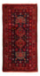 Tappeto Belutsch - 154 x 78 cm - rosso scuro