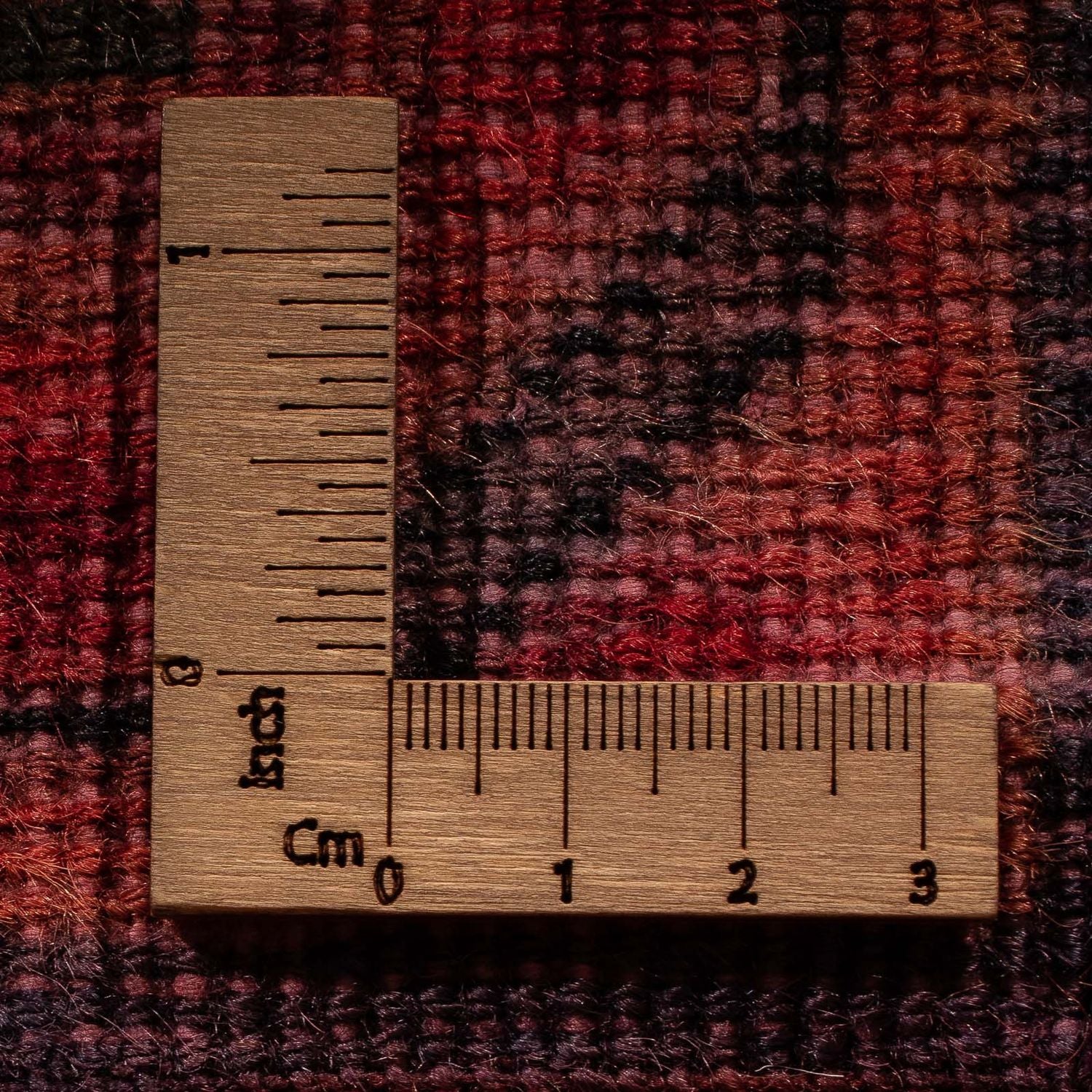Tappeto Belutsch - 154 x 78 cm - rosso scuro