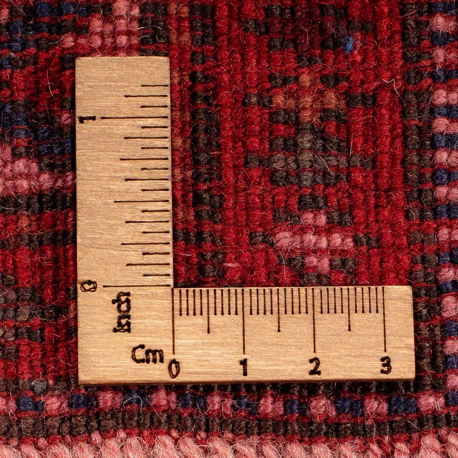 Tappeto Belutsch - 131 x 104 cm - rosso chiaro