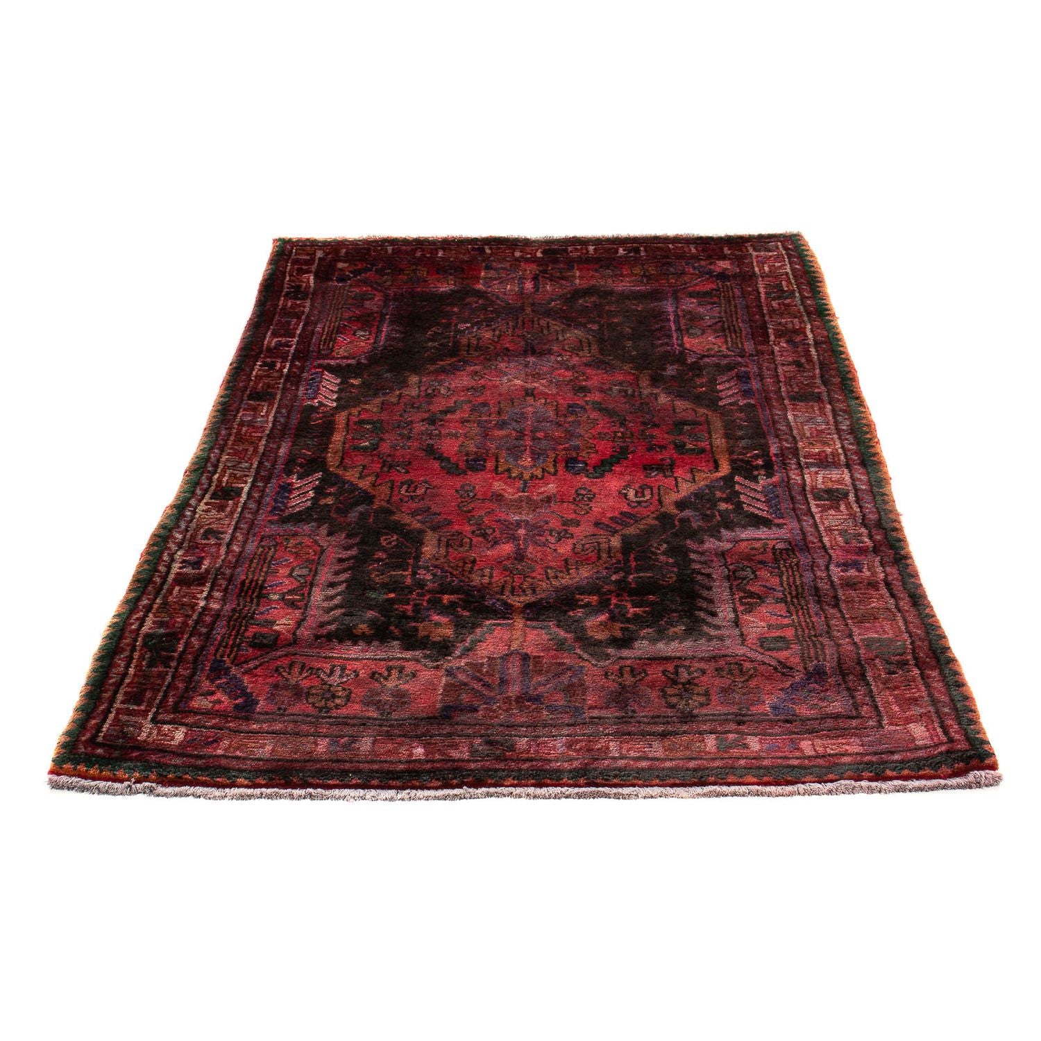 Tappeto Persero - Nomade - 175 x 115 cm - rosso scuro