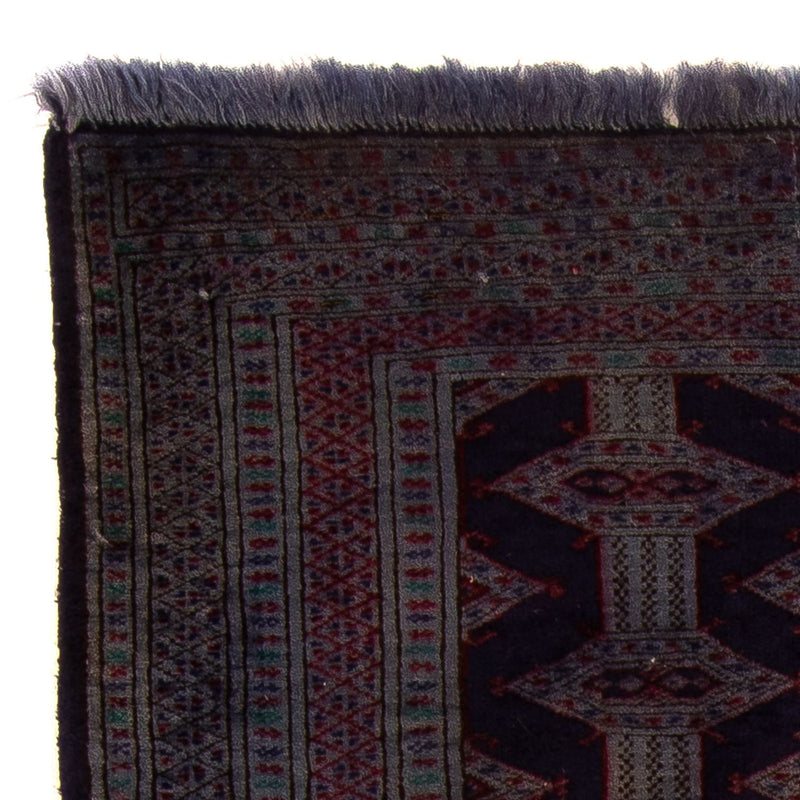 Tappeto Turkaman - 147 x 108 cm - marrone scuro