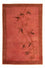 Tappeto Gabbeh - Indus - 165 x 109 cm - rosso chiaro
