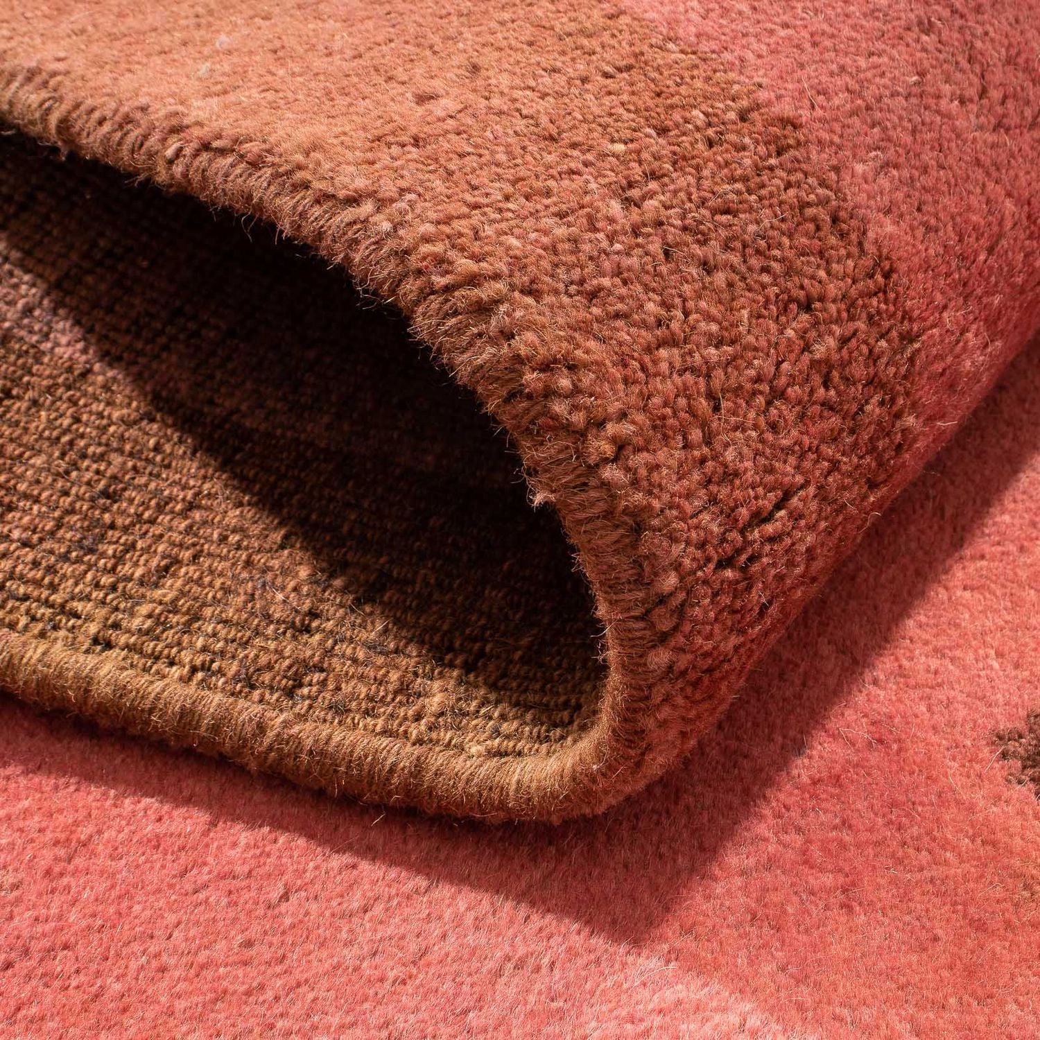 Tappeto Gabbeh - Indus - 165 x 109 cm - rosso chiaro