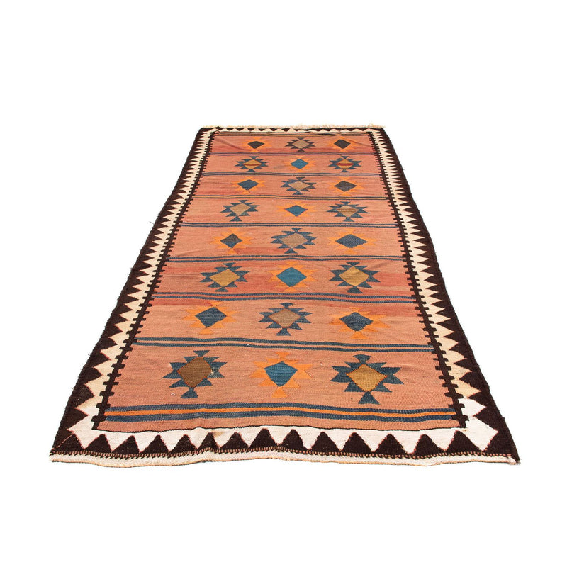 Tappeto corsia Tappeto Kelim - Vecchio - 260 x 140 cm - multicolore