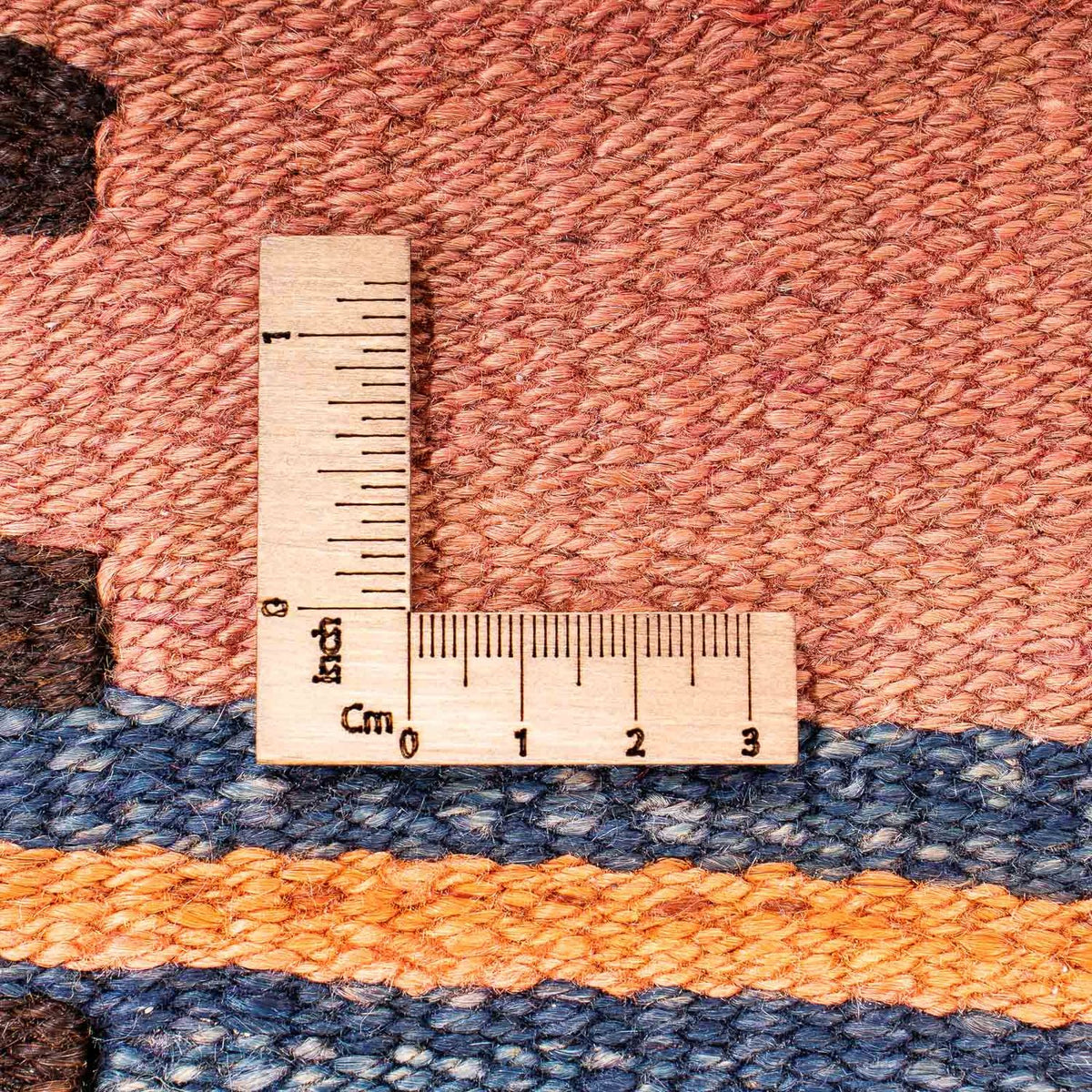 Tappeto corsia Tappeto Kelim - Vecchio - 260 x 140 cm - multicolore