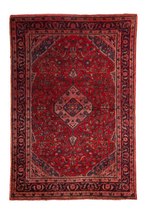 Tappeto Persero - Nomade - 150 x 107 cm - rosso scuro