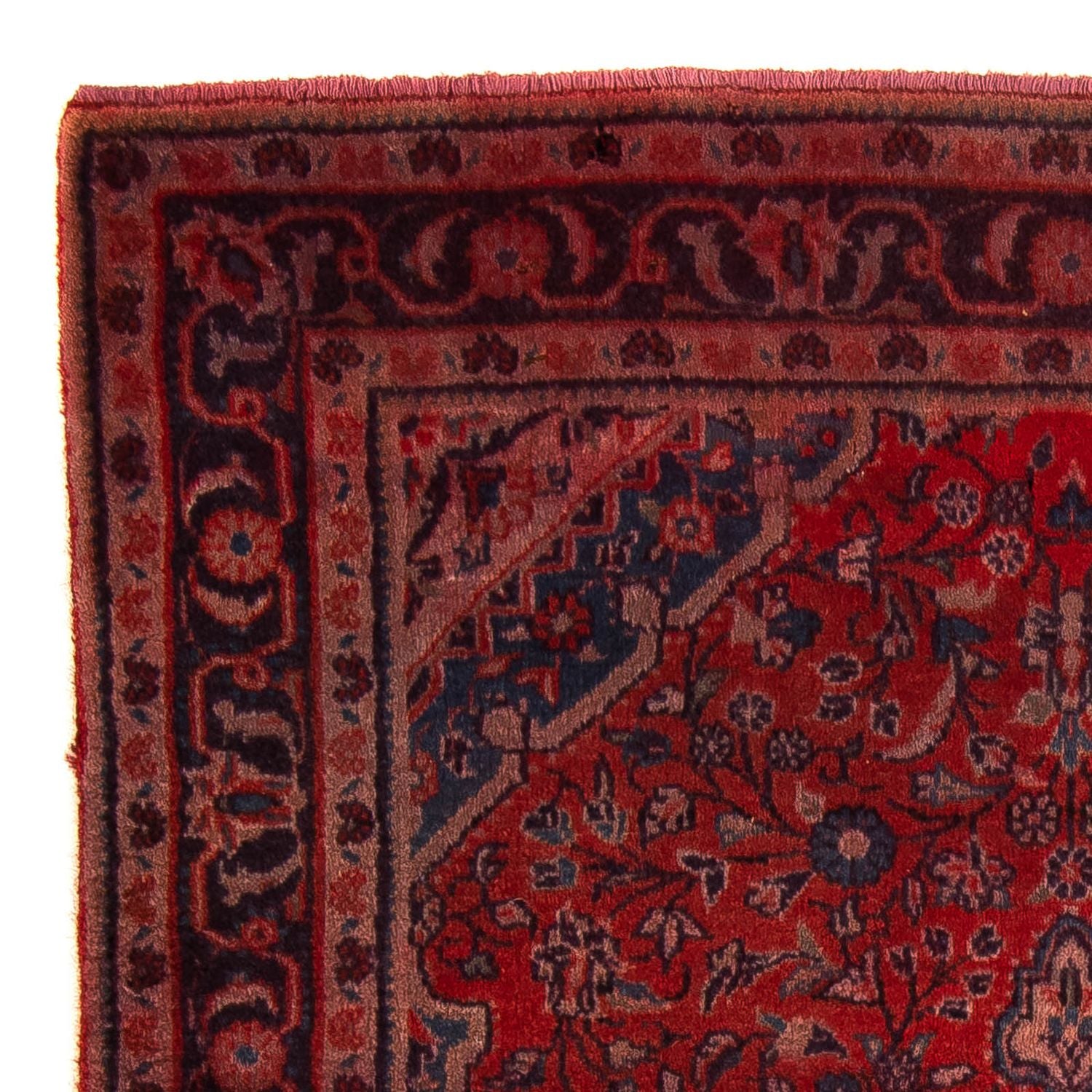 Tappeto Persero - Nomade - 150 x 107 cm - rosso scuro