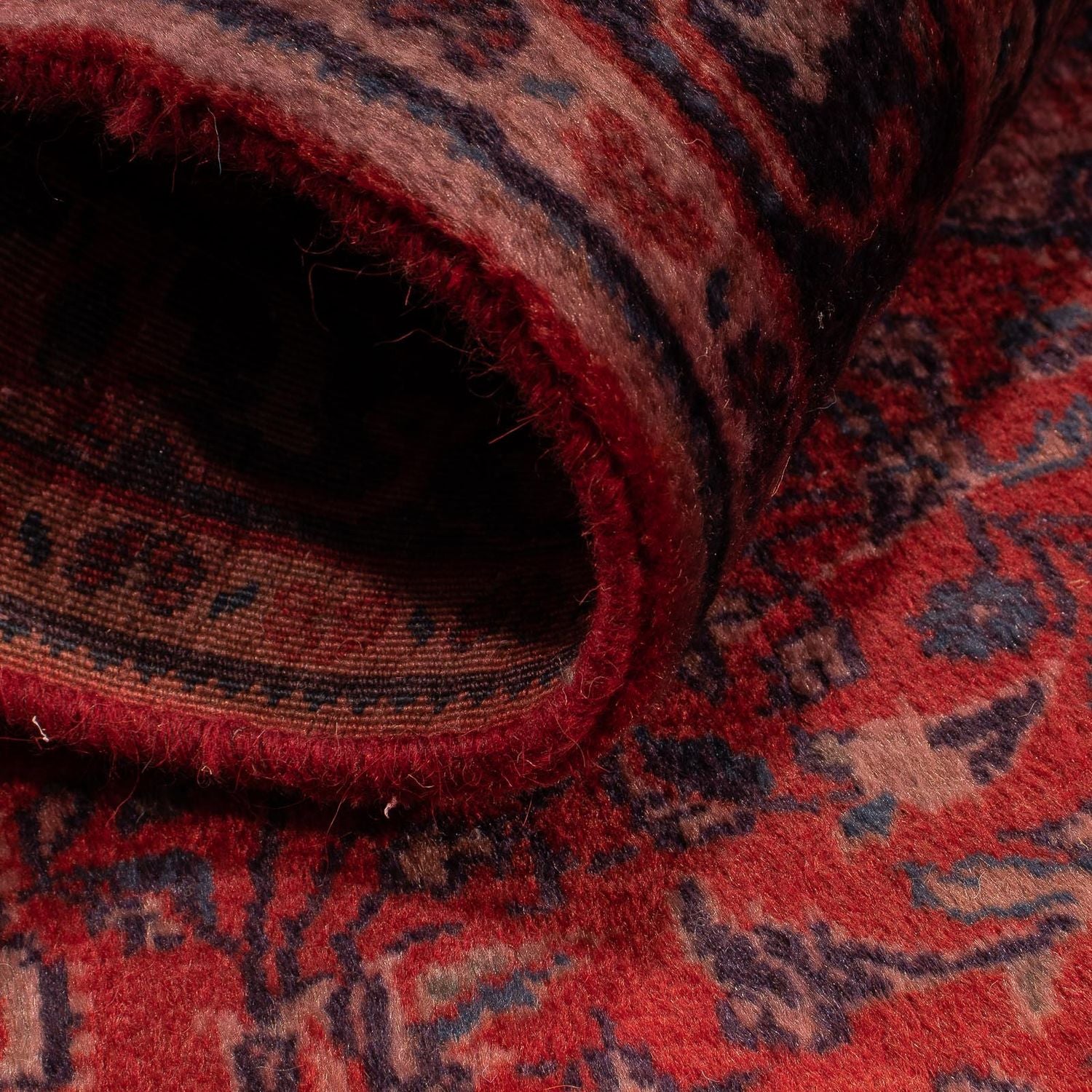 Tappeto Persero - Nomade - 150 x 107 cm - rosso scuro