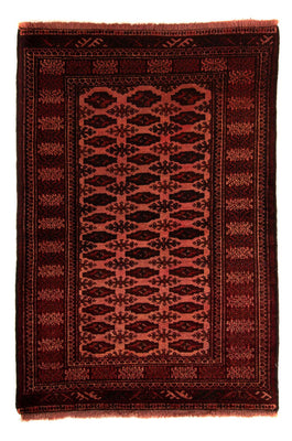 Tappeto afgano - Bukhara - 150 x 103 cm - rosso scuro