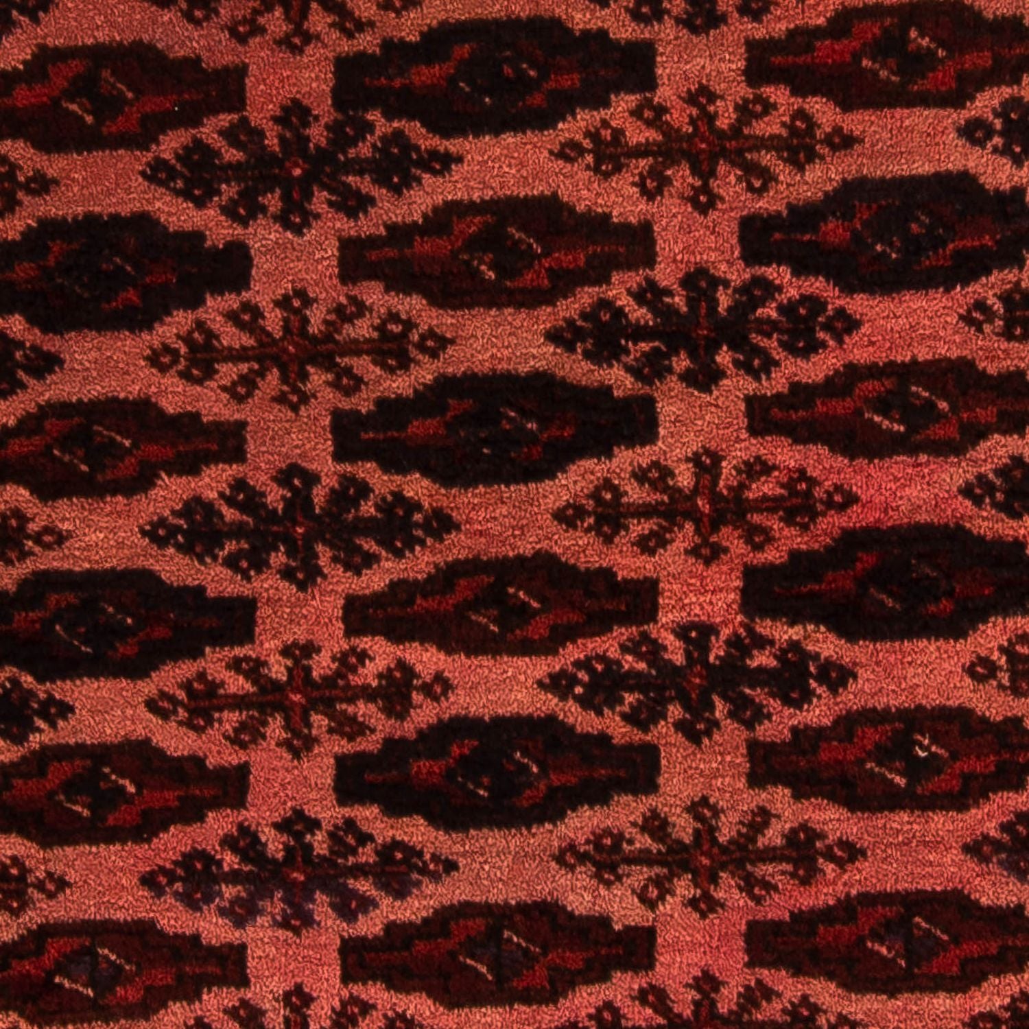 Tappeto afgano - Bukhara - 150 x 103 cm - rosso scuro