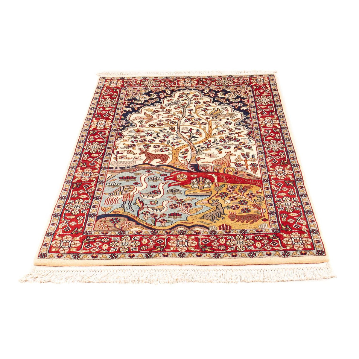 Tappeto orientale - Indo - 157 x 93 cm - multicolore