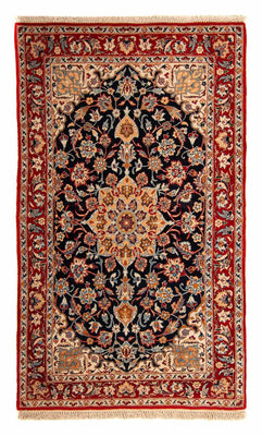 Tappeto corsia Tappeto Persero - Isfahan - Premio - 175 x 100 cm - blu scuro