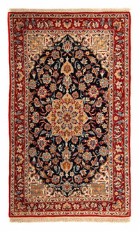 Tappeto corsia Tappeto Persero - Isfahan - Premio - 175 x 100 cm - blu scuro