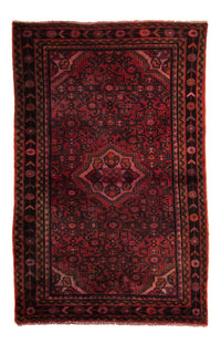 Tappeto Persero - Nomade - 160 x 98 cm - rosso scuro