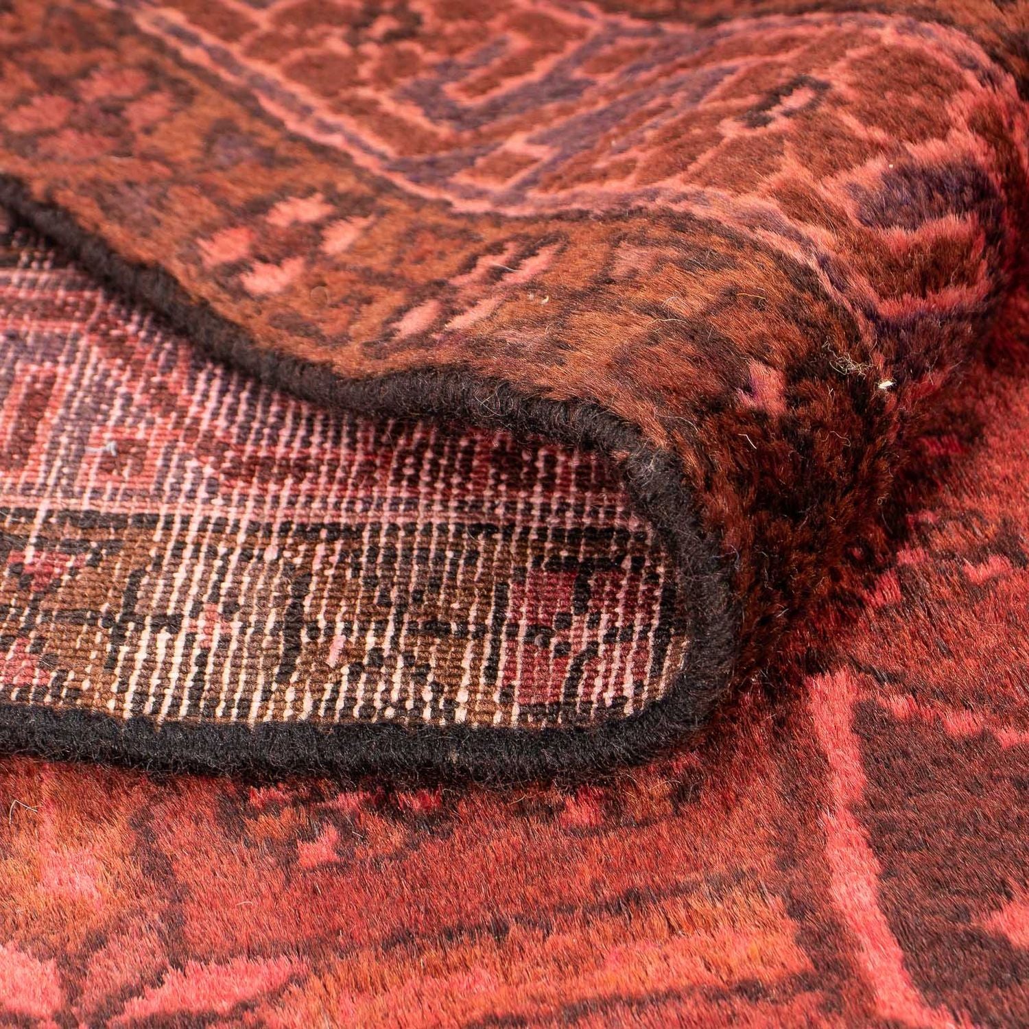 Tappeto Persero - Nomade - 170 x 115 cm - rosso chiaro