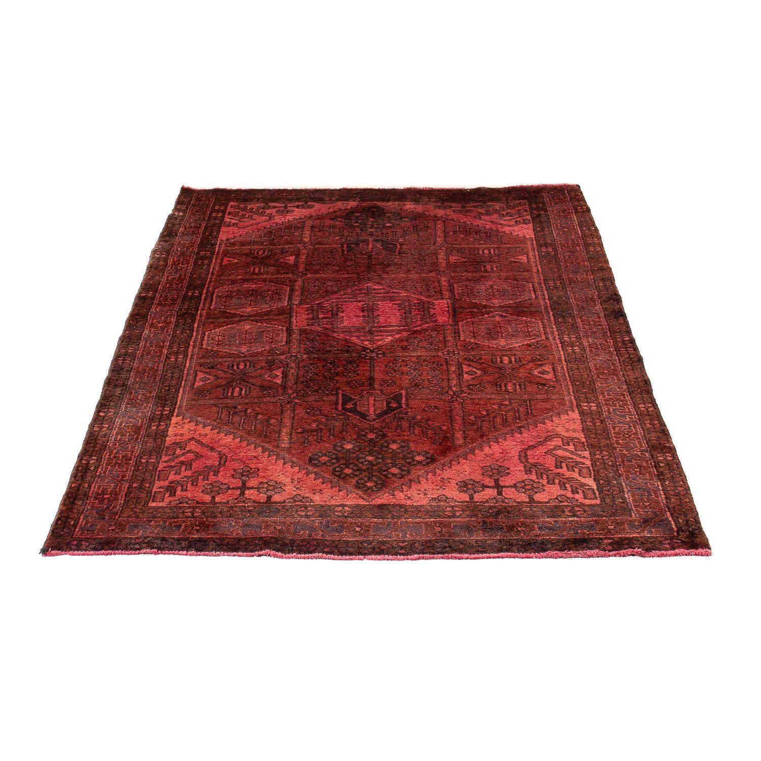 Tappeto Persero - Nomade - 170 x 115 cm - rosso chiaro