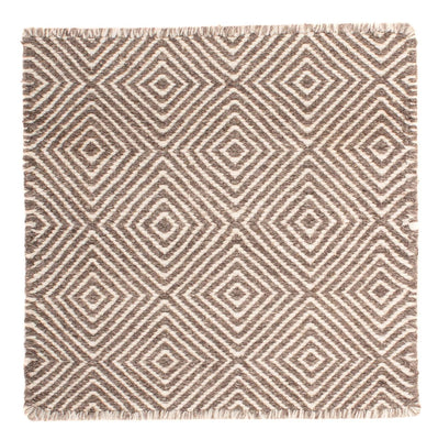 Tappeto Kelim - Tendenza quadrato  - 45 x 45 cm - multicolore