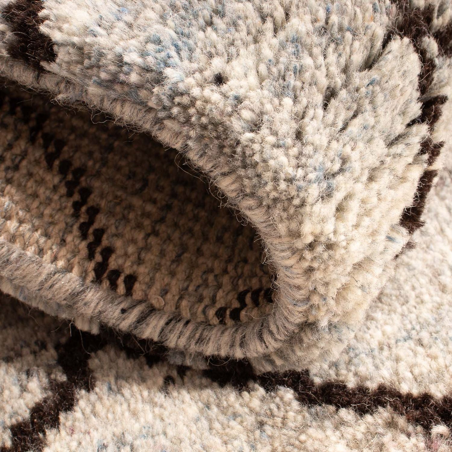 Tappeto berbero - 90 x 58 cm - beige